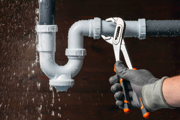 Professional Leak Detection technician working in Marietta, NY